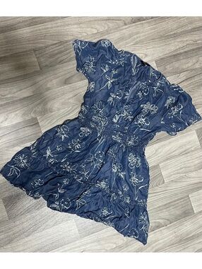 Los Angeles navy floral dress